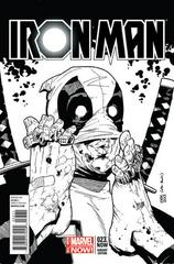 Iron Man [Kirk Sketch] #23.NOW (2014) Comic Books Iron Man Prices