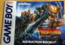 Alien Vs Predator - Manual | Alien vs Predator GameBoy
