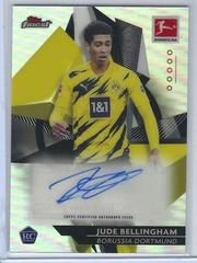 Jude Bellingham Soccer Cards 2020 Topps Finest Bundesliga Autographs Prices