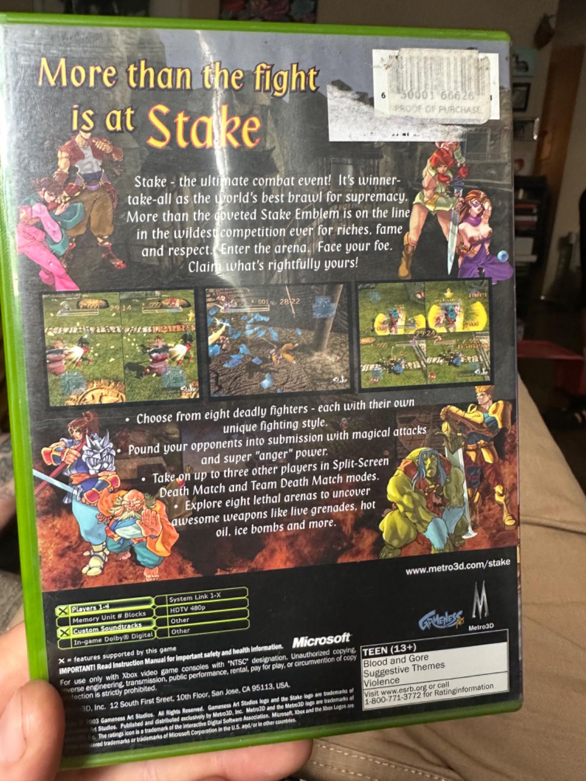 Stake | Item, Box, and Manual | Xbox