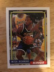 Mitch Richmond #25 Basketball Cards 1992 Topps Prices