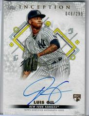 Luis Gil #BRES-LGI Baseball Cards 2022 Topps Inception Rookie and Emerging Stars Autographs Prices