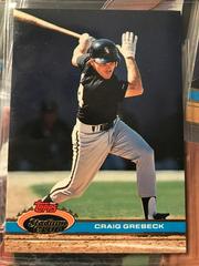 Craig Grebeck Baseball Cards 1991 Stadium Club Prices