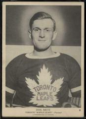 Don Metz #8 Hockey Cards 1939 O-Pee-Chee V301-1 Prices