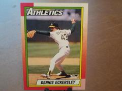Dennis Eckersley Baseball Cards 1990 Topps Prices