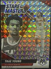 Trae Young [Silver Mosaic Prizm] Basketball Cards 2020 Panini Mosaic Stare Masters Prices