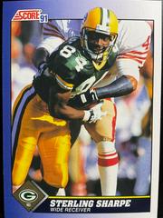 Sterling Sharpe #42 Football Cards 1991 Score Prices
