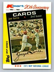 Joe Torre #20 Baseball Cards 1982 Kmart Prices