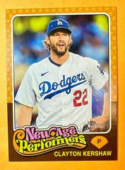 Clayton Kershaw #NAP-4 Baseball Cards 2024 Topps Heritage New Age Performer Prices