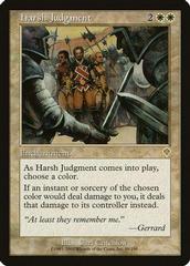 Harsh Judgment [Foil] Magic Invasion Prices
