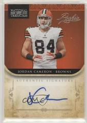 Jordan Cameron [Autograph Century Black] Football Cards 2011 Playoff National Treasures Prices
