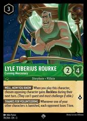 Lyle Tiberius Rourke - Cunning Mercenary [Foil] #78 Lorcana Into the Inklands Prices