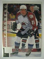 Peter Forsberg [Game Dated] #252 Hockey Cards 1997 Upper Deck Prices