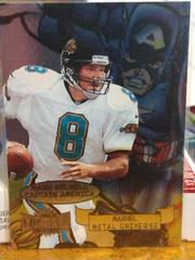 Mark Brunell [captain America] #13 Football Cards 1997 Metal Universe Marvel Prices