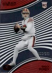 Brock Purdy [Red] #CVR-8 Football Cards 2022 Panini Chronicles Clear Vision Rookies Prices
