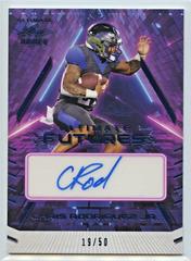 Chris Rodriguez Jr. [Navy] Football Cards 2022 Leaf Ultimate Draft Futures Autographs Prices