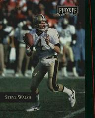 Steve Walsh Football Cards 1992 Playoff Prices