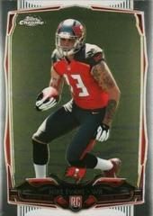 Mike Evans [Ball in Right Hand] #185 Football Cards 2014 Topps Chrome Prices