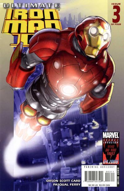 Ultimate Iron Man II #3 (2008) Comic Books Ultimate Iron Man II