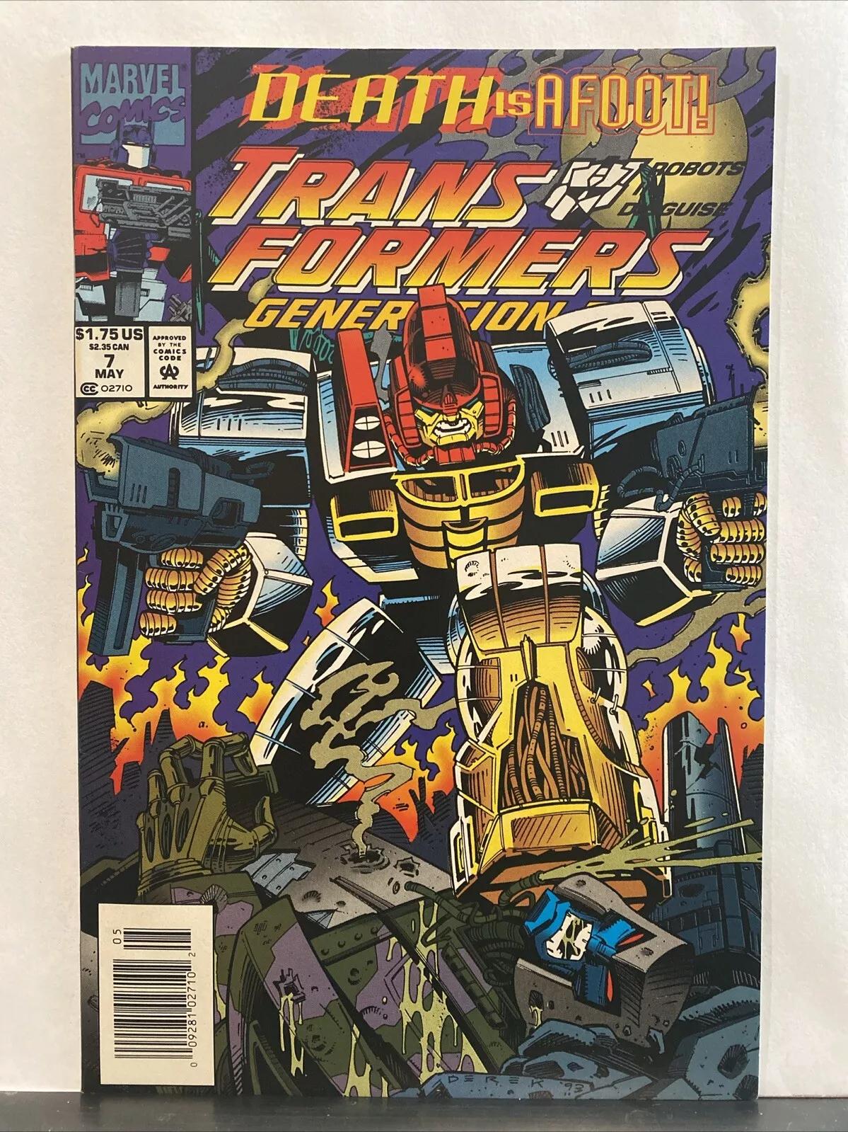 Transformers: Generation 2 [Newsstand] #7 (1994) Comic Books Transformers: Generation 2