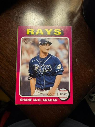 Shane McClanahan [Purple] #225 photo