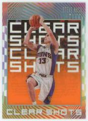 Steve Nash [Orange] Basketball Cards 2019 Panini Illusions Clear Shots Prices