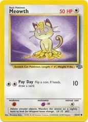 Meowth #56 Prices | Pokemon Jungle | Pokemon Cards