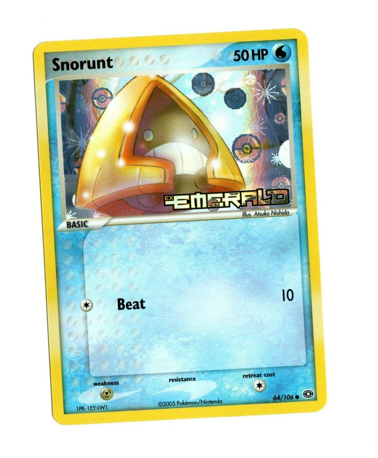 Snorunt [Reverse Holo] #64 Pokemon Emerald