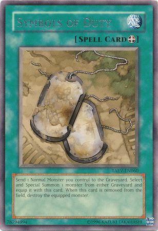 Symbols of Duty TAEV-EN060 YuGiOh Tactical Evolution