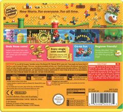 Case Back | New Super Mario Bros. 2 PAL Nintendo 3DS