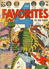 Four Favorites #9 (1943) Comic Books Four Favorites Prices