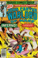 John Carter, Warlord of Mars [Newsstand] #25 (1979) Comic Books John Carter, Warlord of Mars Prices