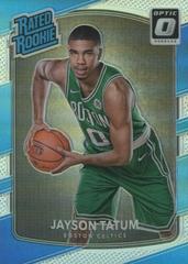 Jayson Tatum [Holo] #198 Basketball Cards 2017 Panini Donruss Optic Prices