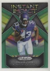 Dalvin Cook [Green] Football Cards 2017 Panini Prizm Instant Impact Prices