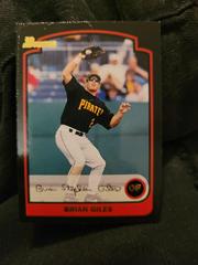 Brian Giles #142 Baseball Cards 2003 Bowman Gold Prices