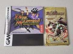 Closeup Of Manual And Booster (Aus Softcode) | Duel Masters Kaijudo Showdown GameBoy Advance