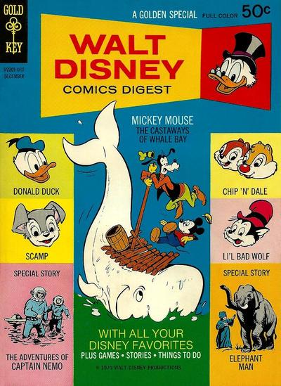 Walt Disney Comics Digest #26 (1970) Comic Books Walt Disney Comics Digest