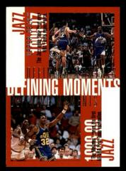 Defining Moments Utah Jazz [John Stockton / Karl Malone / Jeff Hornacek] Basketball Cards 1997 Upper Deck Prices