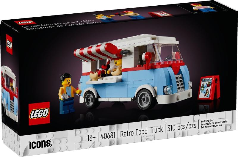 Retro Food Truck #40681 LEGO Icons