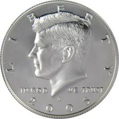 2005 S [SILVER PROOF] Coins Kennedy Half Dollar Prices