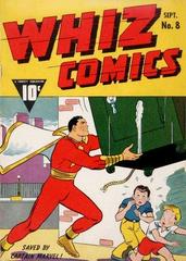 Whiz Comics #8 (1940) Comic Books Whiz Comics Prices