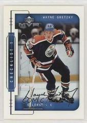 Wayne Gretzky [Silver Script] #219 Hockey Cards 1999 Upper Deck MVP Prices