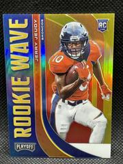 Jerry Jeudy [Gold] #RW6 Football Cards 2020 Panini Playoff Rookie Wave Prices