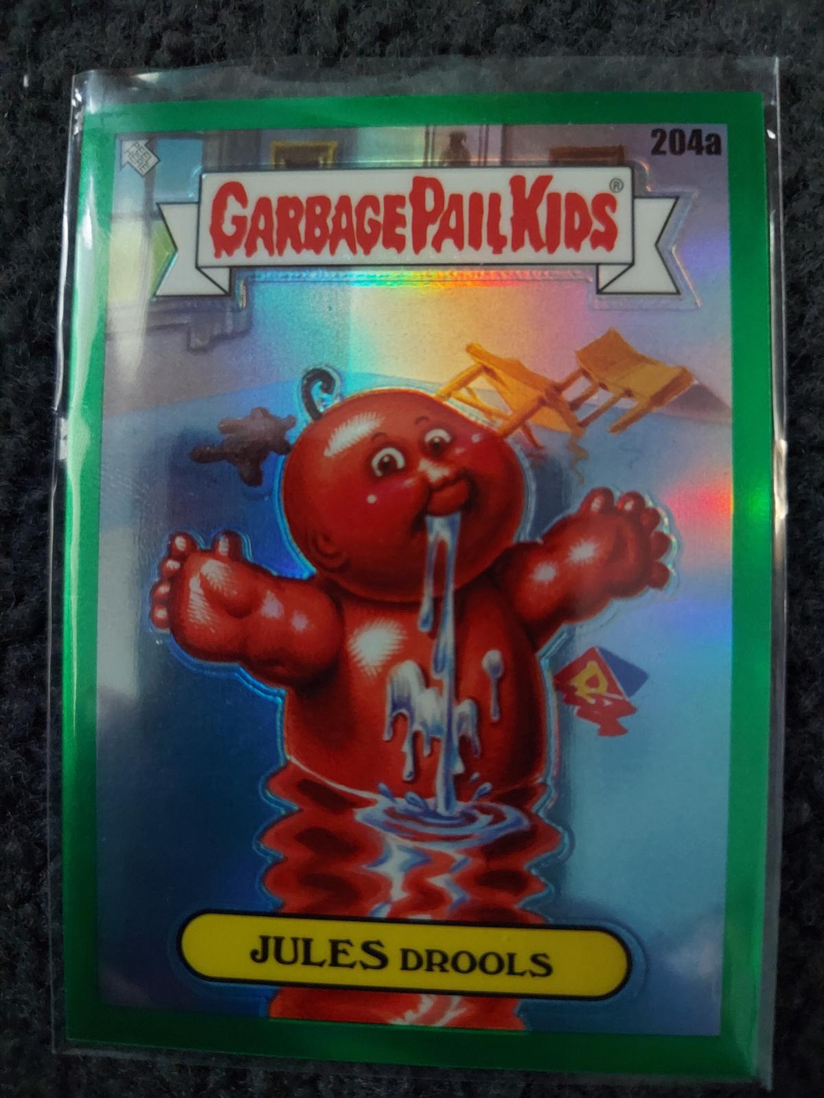 JULES Drools [Green Refractor] #204a Prices | 2022 Garbage Pail Kids ...