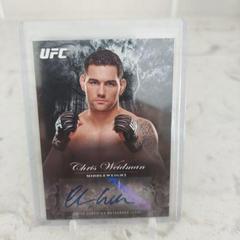 Chris Weidman #FA-CW Ufc Cards 2014 Topps UFC Bloodlines Fighter Autographs Prices