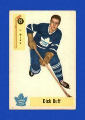 Dick Duff Hockey Cards 1958 Parkhurst Prices