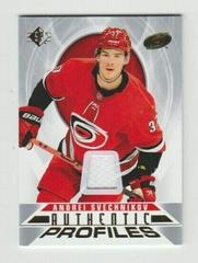 Andrei Svechnikov [Jersey] Hockey Cards 2020 SP Authentic Profiles Prices