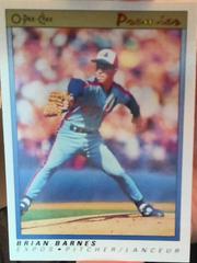 Brian Barnes #4 Baseball Cards 1991 O Pee Chee Premier Prices