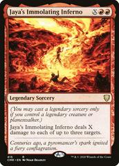Jaya's Immolating Inferno [Foil] Magic Commander Legends Prices