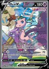 Mew V Gold Metal Pokemon Card